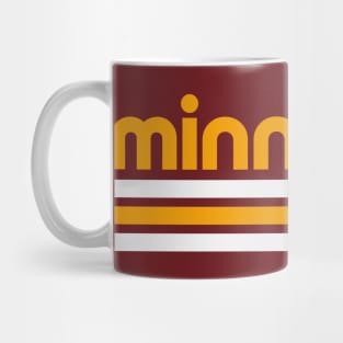 Retro Minnesota Stripes Mug